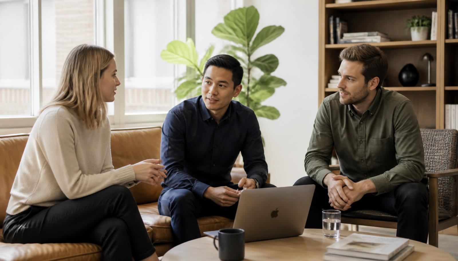 fnaweb team reviewing a client's hosting setup